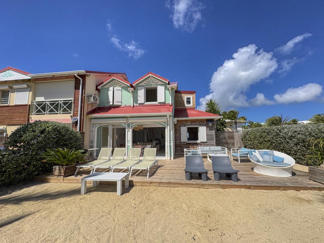 38.Location villa pied dans l'eau Saint François Guadeloupe_Plage des Raisins Clairs